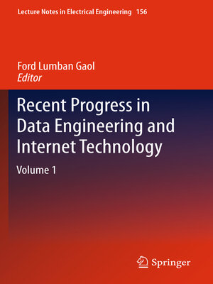 cover image of Recent Progress in Data Engineering and Internet Technology